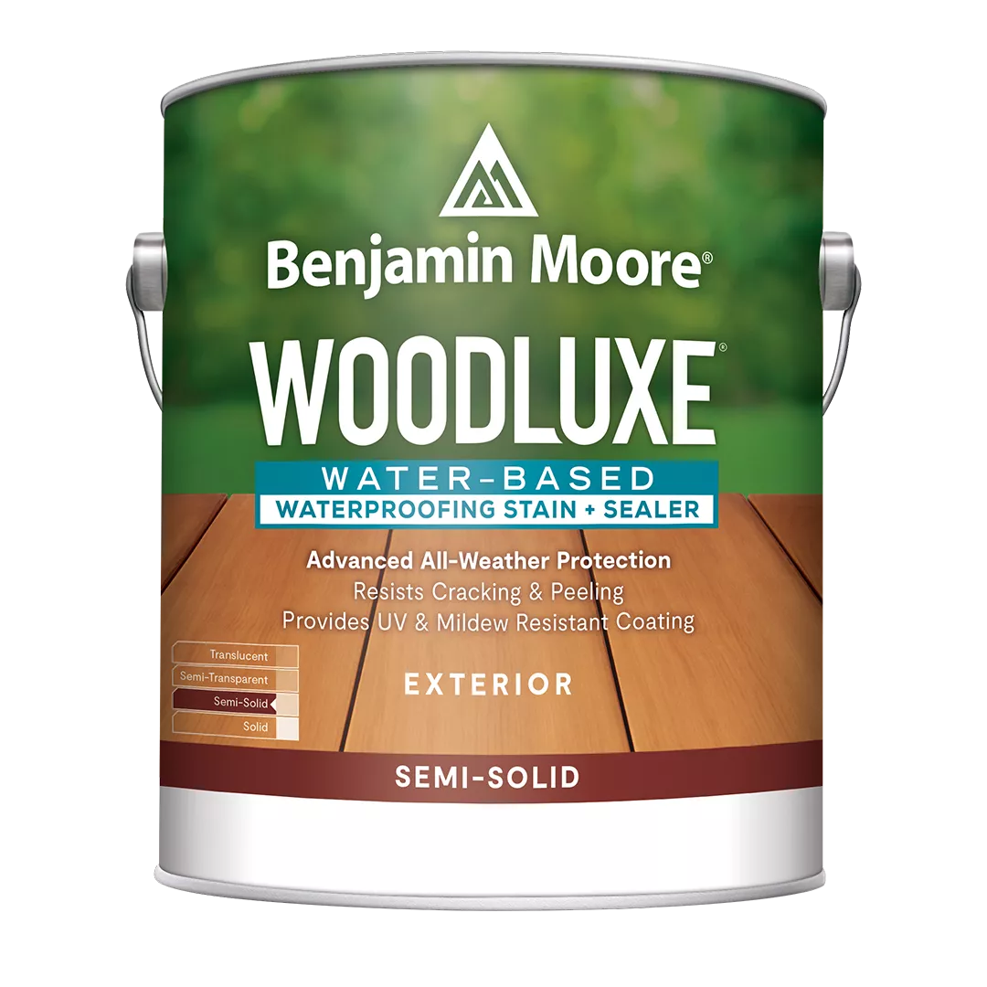 PAINTERS EXPRESS II The ultimate protection for outdoor beauty. An innovative line of water-based exterior stains, Woodluxe sets your staining projects up for success. Ideal for a variety of woods like cedar, pine, pressure treated southern yellow pine (PTSYP), and redwood.boom